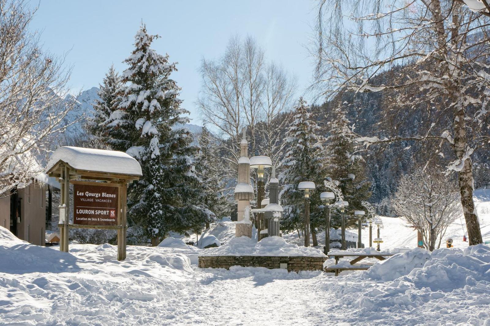 Apartmán Les Gourgs Blancs - 80M Des Pistes - 6 Personnes Génos Exteriér fotografie
