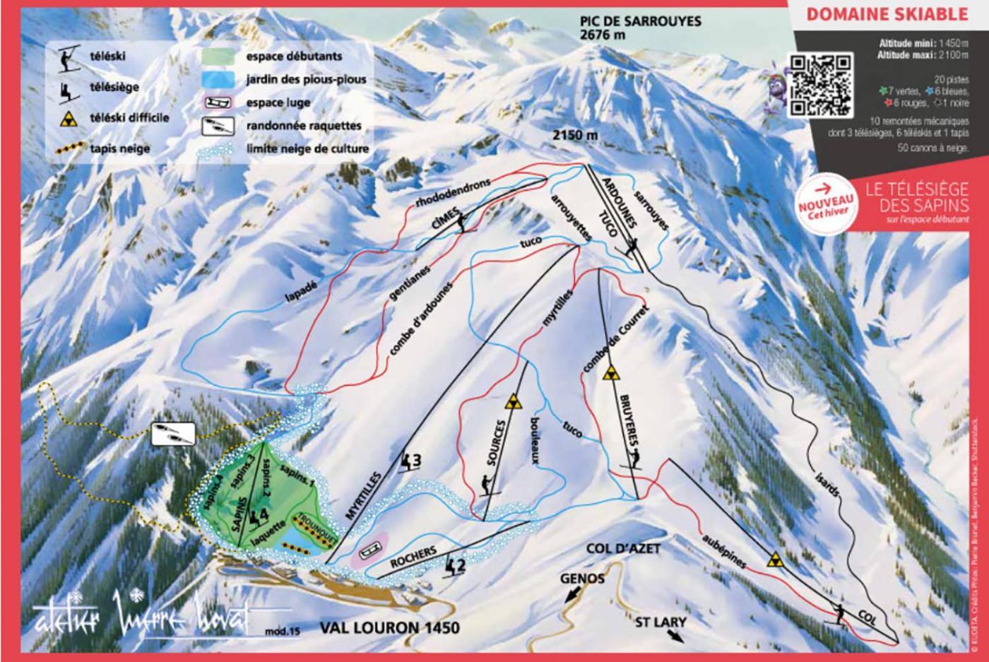 Apartmán Les Gourgs Blancs - 80M Des Pistes - 6 Personnes Génos Exteriér fotografie